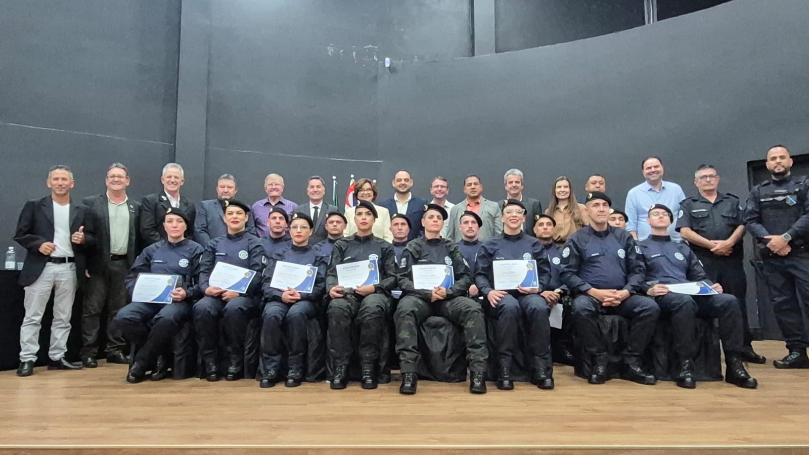 Formatura da GCM marca reforço na segurança de Cordeirópolis