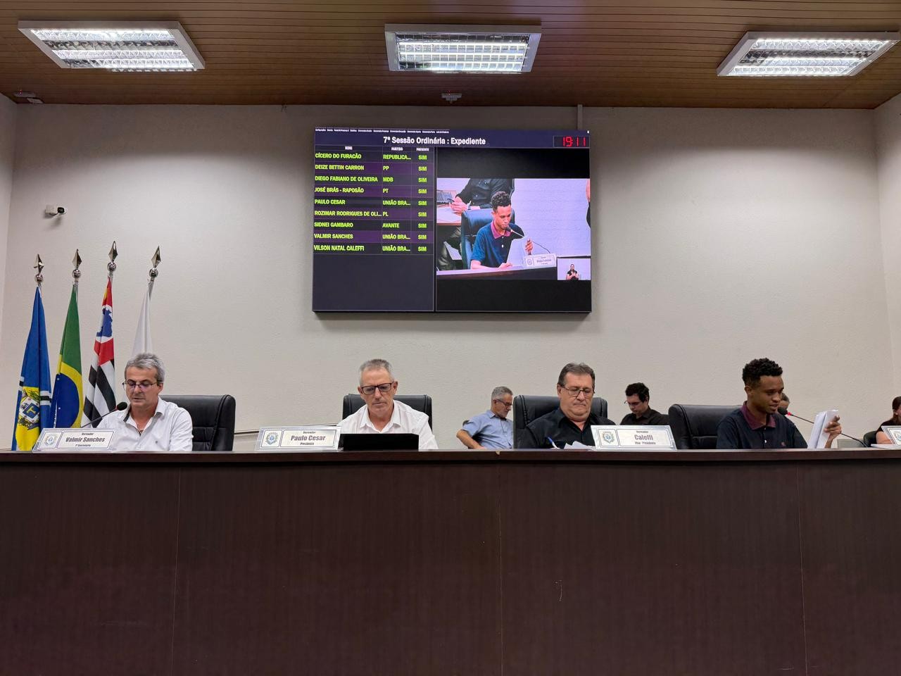 Visualize fotos 7ª Sessão Ordinária de 2026