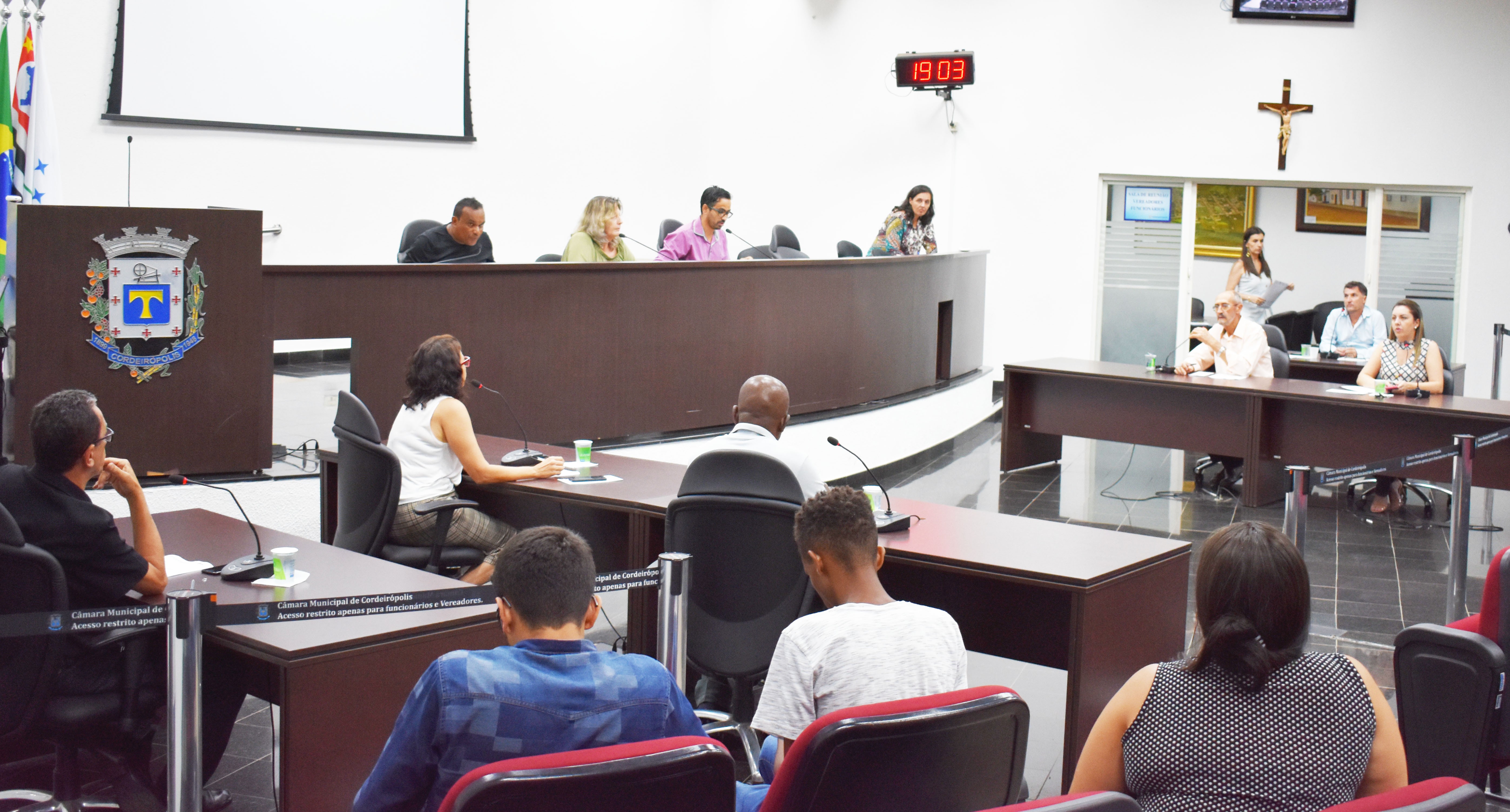 Visualize fotos 7ª Sessão Ordinária 2019