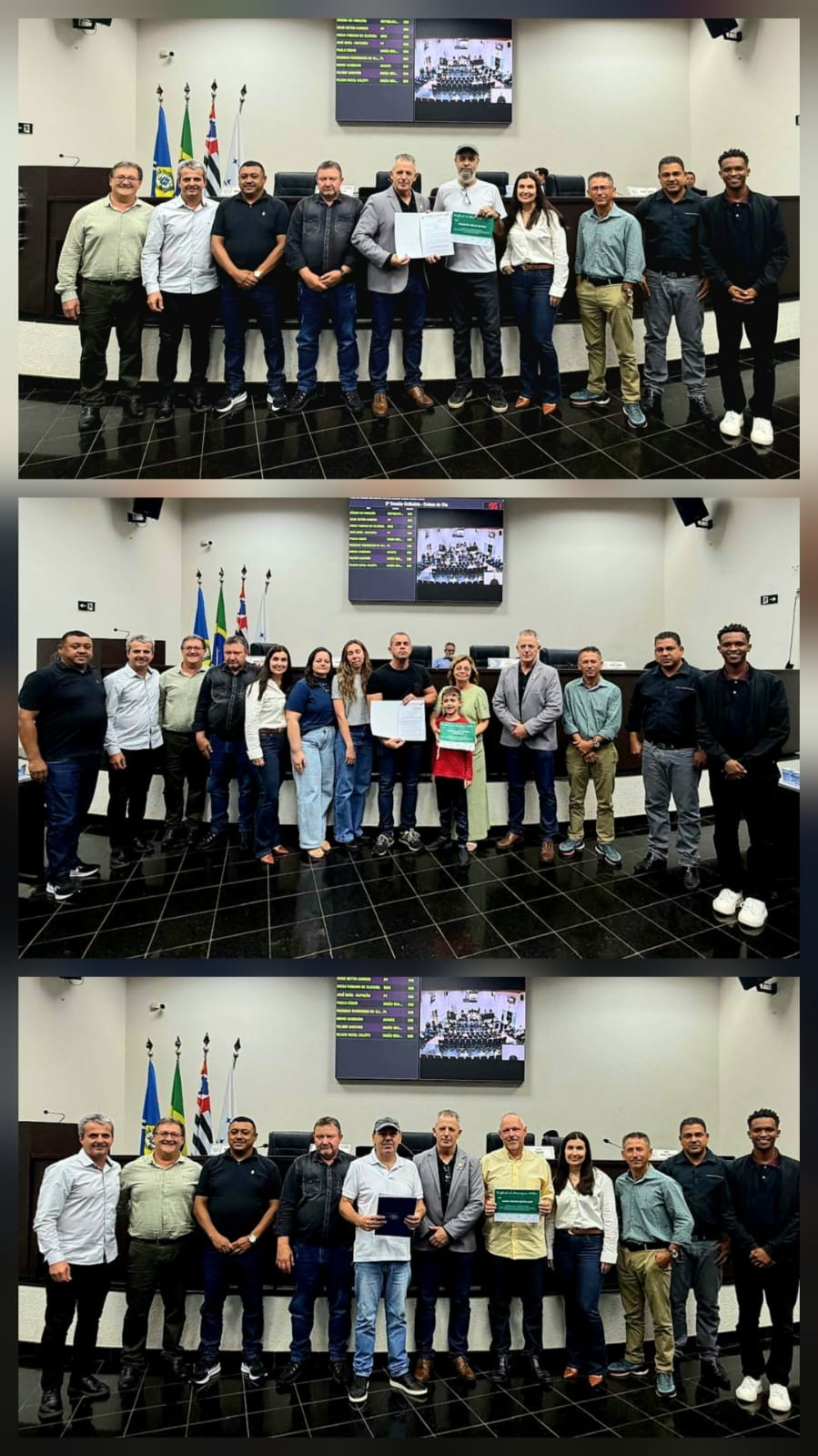 Vereadores aprovam nomes de ruas no Jardim Ricardo Levy e Homenageia Familiares