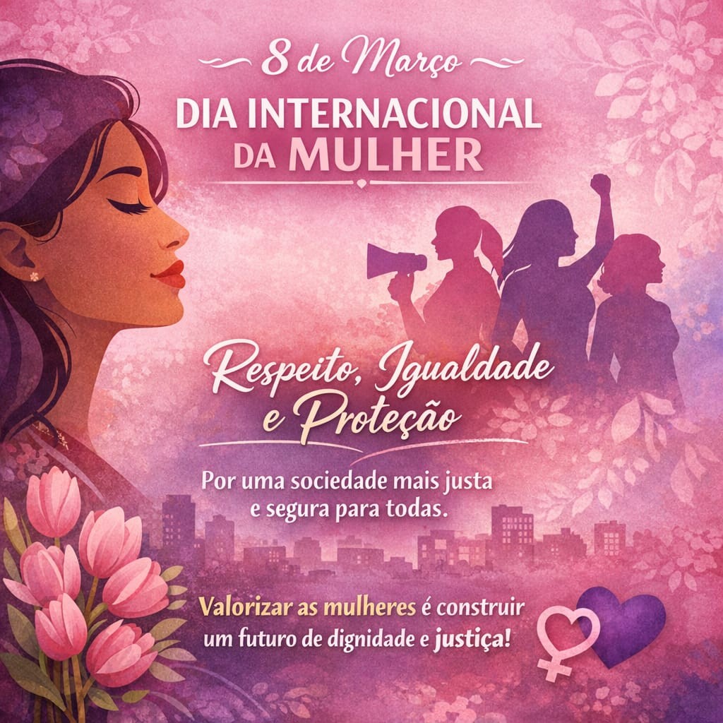 A Câmara Municipal de Cordeirópolis destaca o Dia Internacional da Mulher e a importância da igualdade e da proteção às mulheres