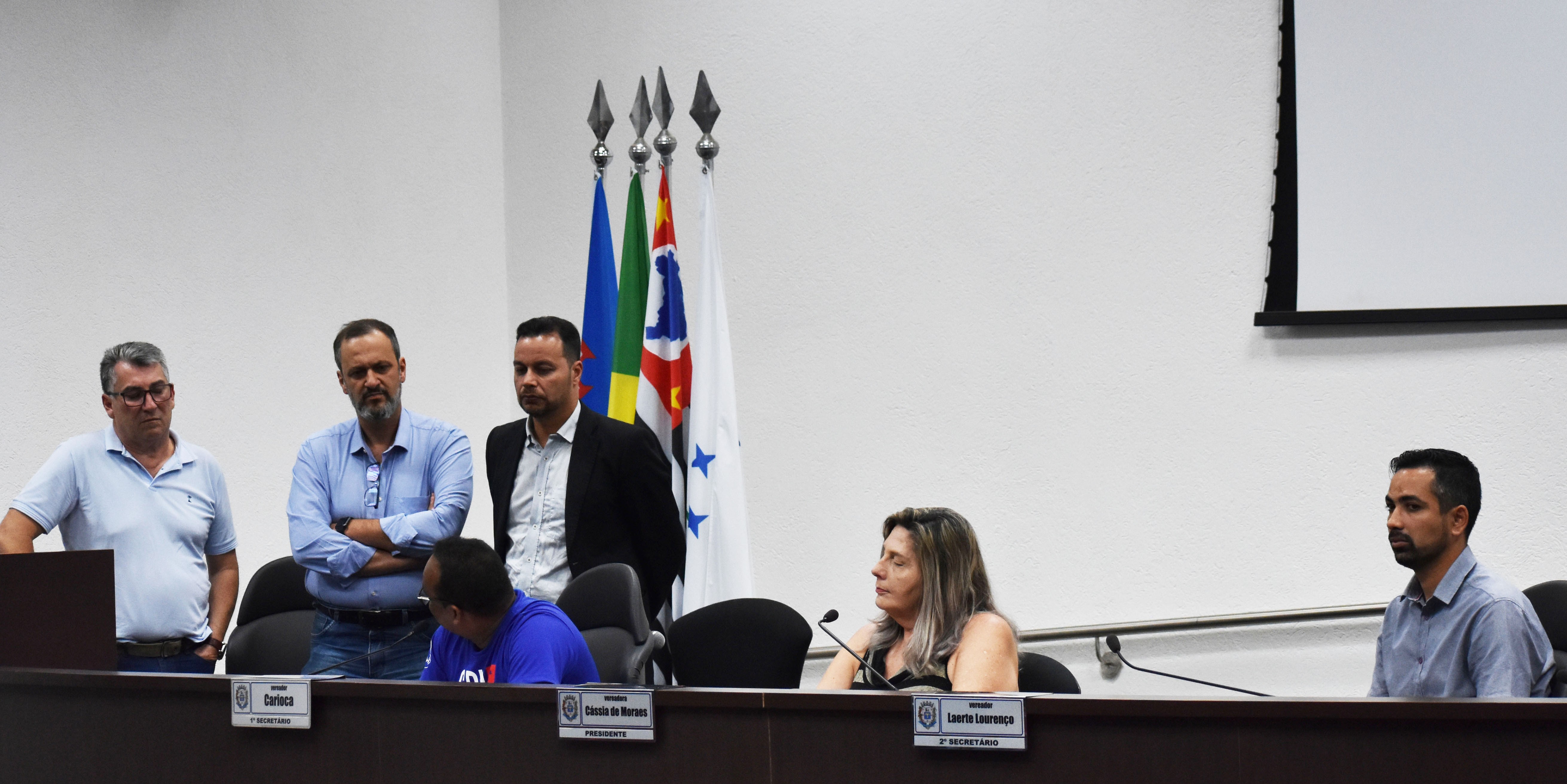 Imagem da notícia: Representantes do Senai fala sobre a semana “Inova Indústria” durante a Sessão