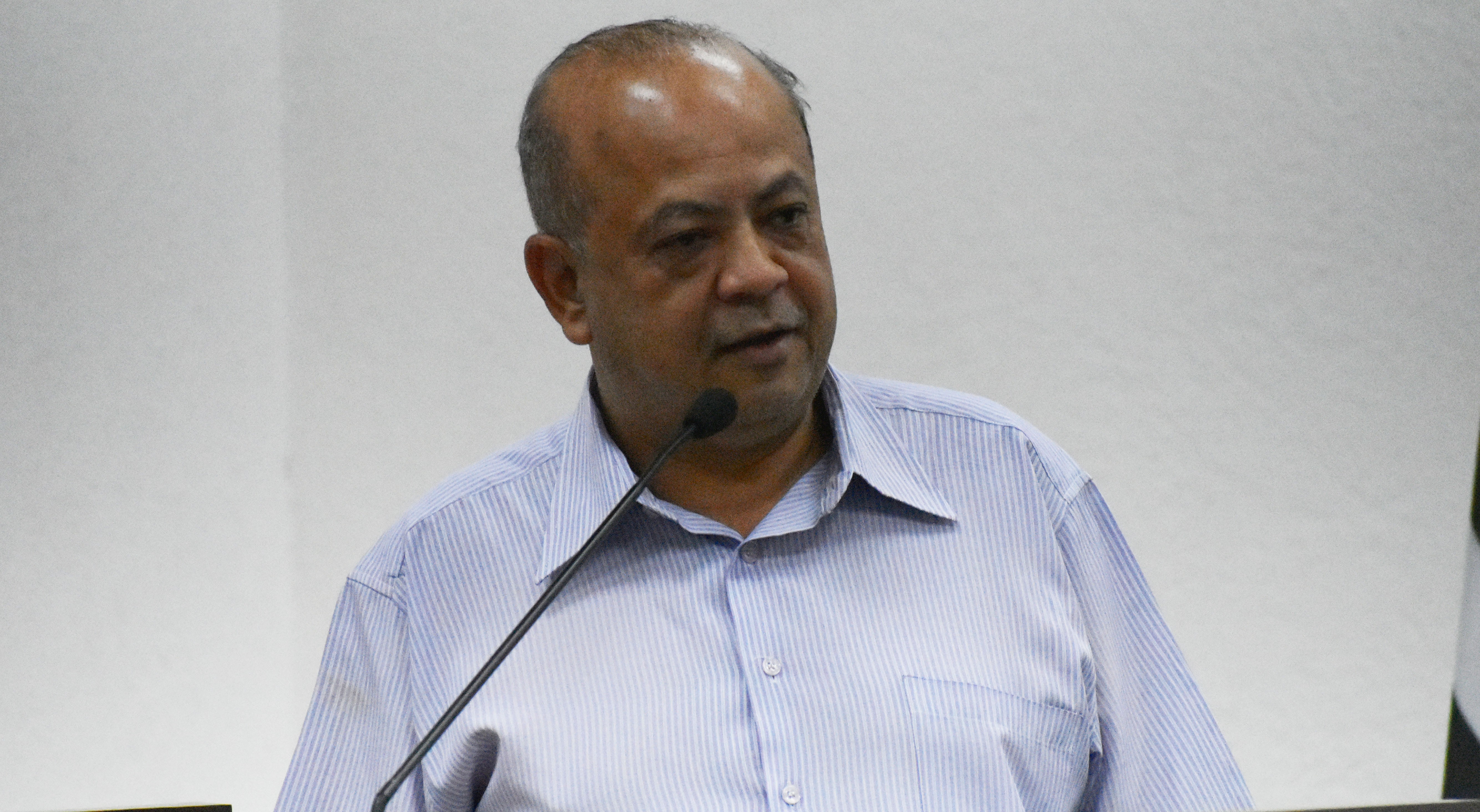 Imagem da notícia: Presidente do SAAE usa Tribuna Livre para explanar sobre a água do município