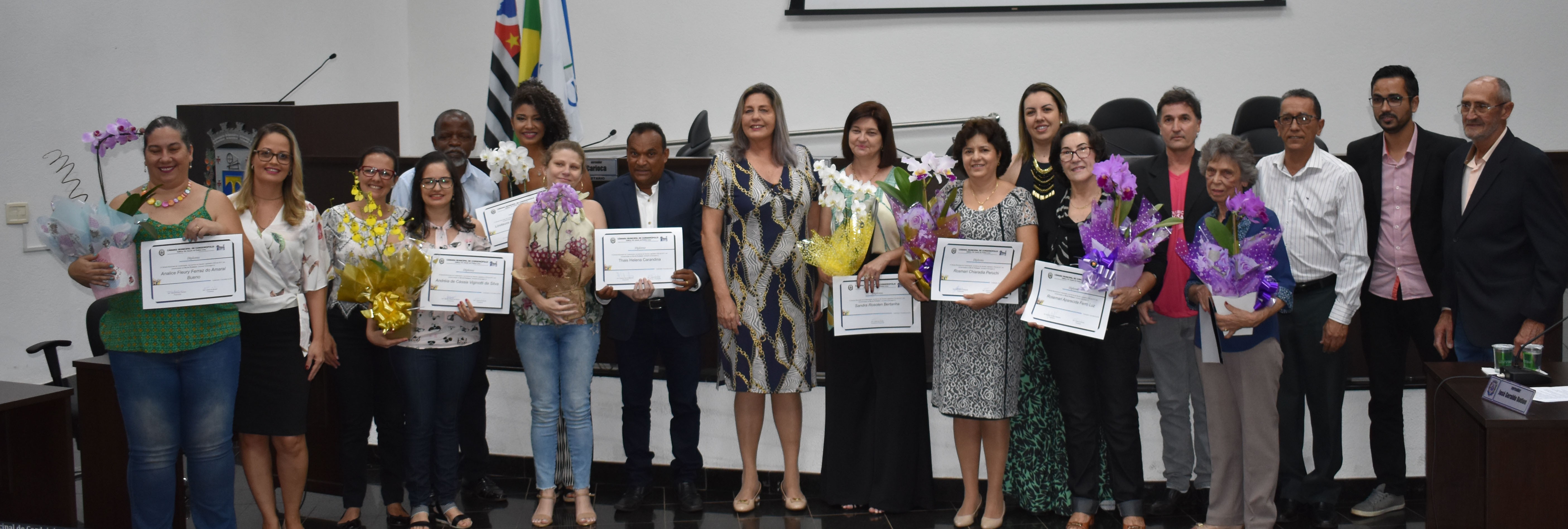 Imagem da notícia: Professores recebem homenagens em Ato Solene durante Sessão