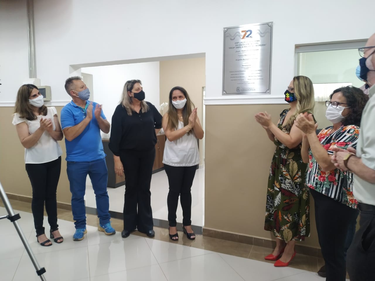 Imagem da notícia: Vereadores participam de inaugurações em Cordeirópolis