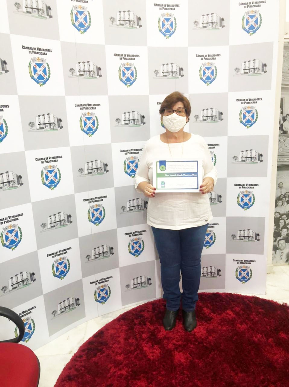 Imagem da notícia: Vereadora Neusa toma posse do Parlamento Regional em Piracicaba