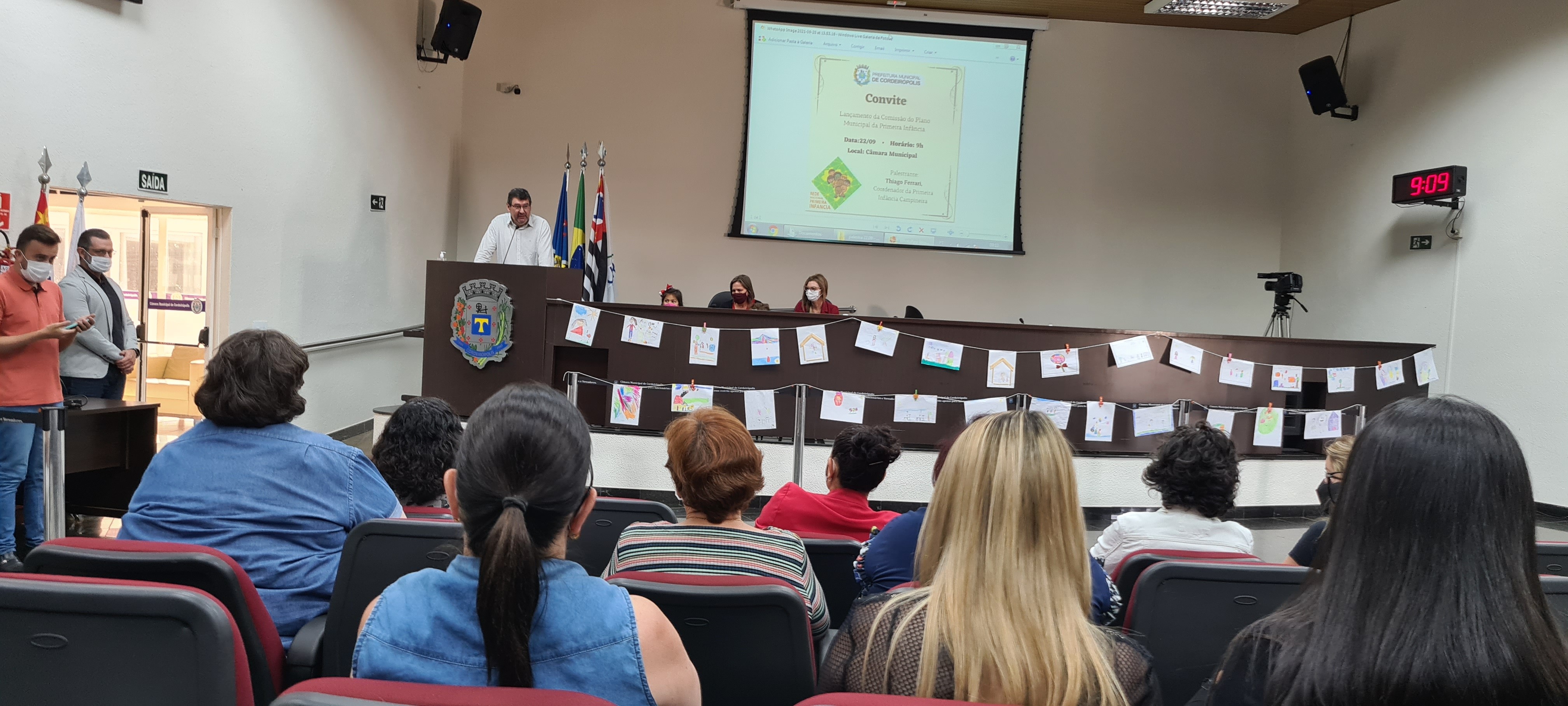 Imagem da notícia: Vereadores participam do lançamento do plano municipal da primeira infância