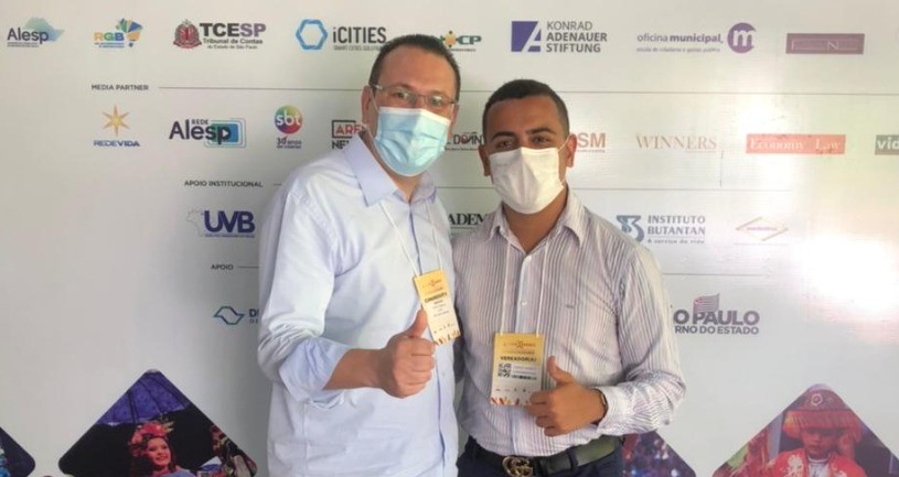 Imagem da notícia: Vereador Dhavid reencontra o Deputado Rafa Zimbaldi