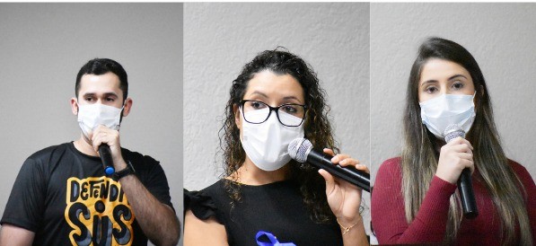 Imagem da notícia: Profissionais da Saúde participam da Tribuna Livre