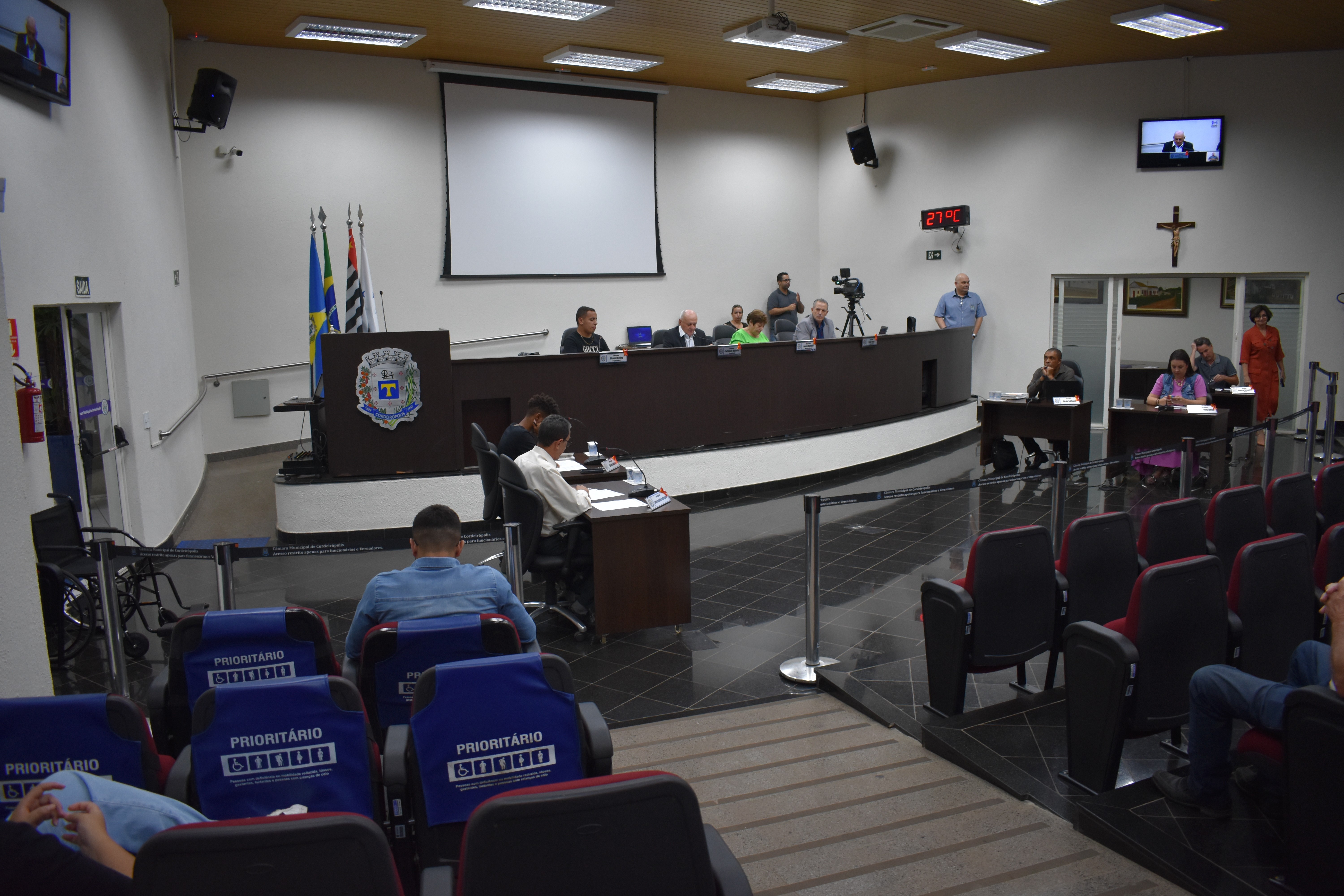 Imagem da notícia: Vereadores votaram a entrega da medalha Zumbi dos Palmares