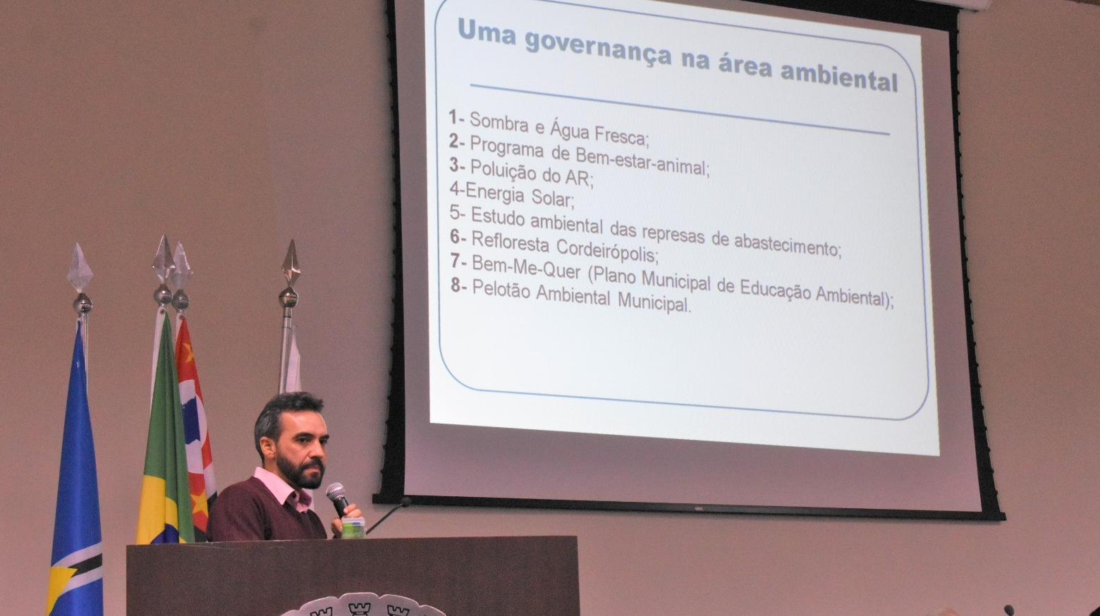 Imagem da notícia: Secretário do Meio Ambiente vem à Câmara apresentar as ações da secretaria