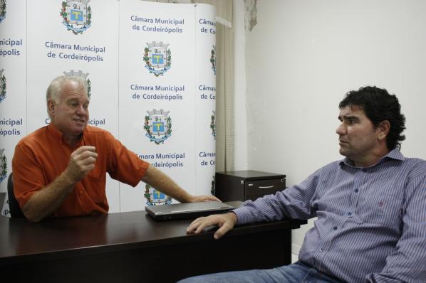 Imagem da notícia: Presidentes de Cordeirópolis e Iracemápolis se encontram