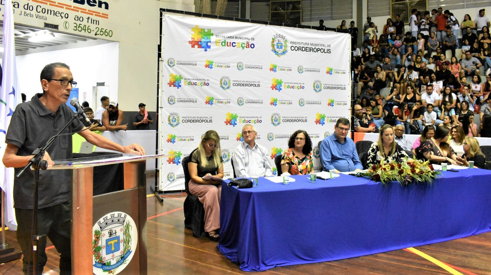 Imagem da notícia: Legislativo prestigia abertura da 17ª edição dos Jogos Escolares de Cordeirópolis