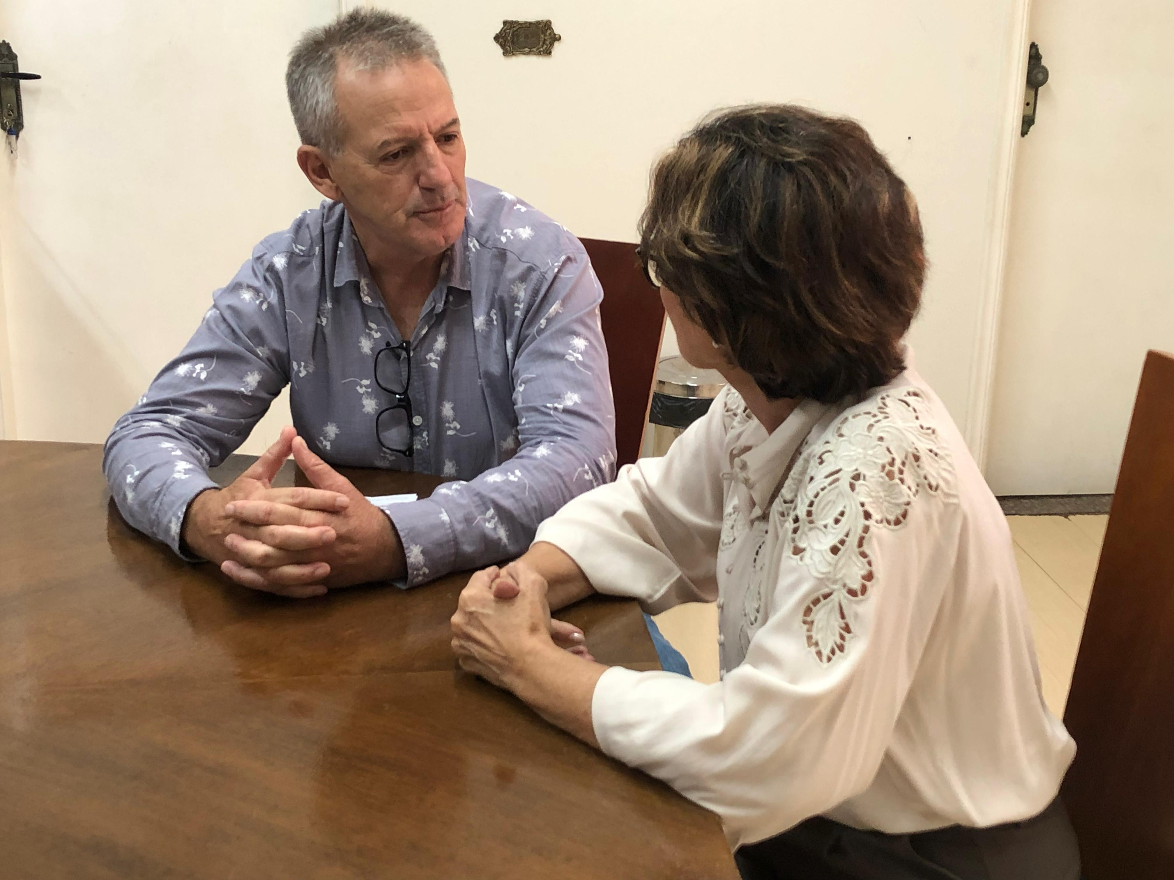 Imagem da notícia: Início de mandato: presidente da Câmara se reúne com Cristina Saad na prefeitura