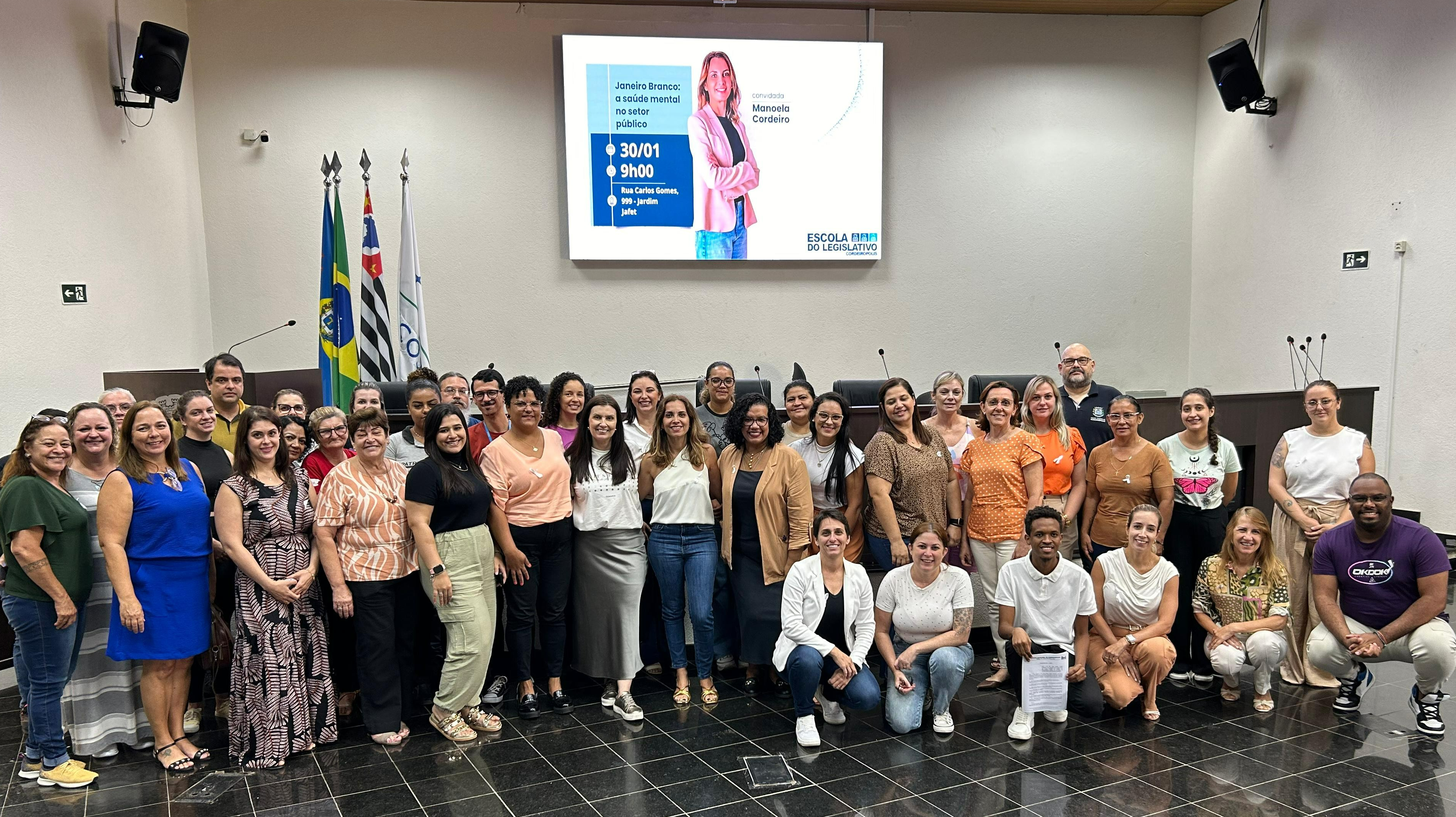 Imagem da notícia: Janeiro Branco: Escola do Legislativo realiza encontro sobre saúde mental no setor público
