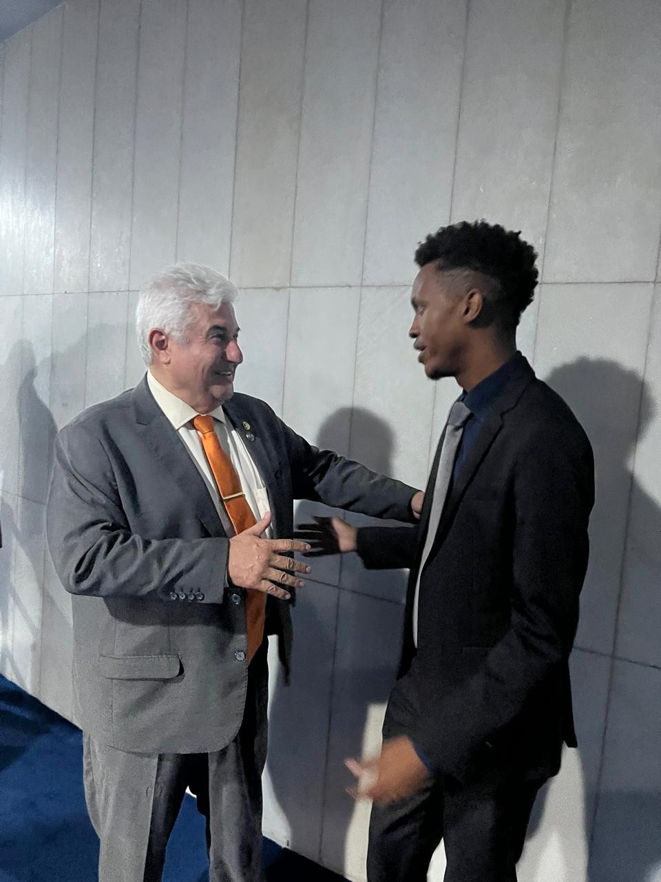 Imagem da notícia: Vereador Diego Fabiano de Oliveira, fecha parceria com o Senador Marcos Pontes 