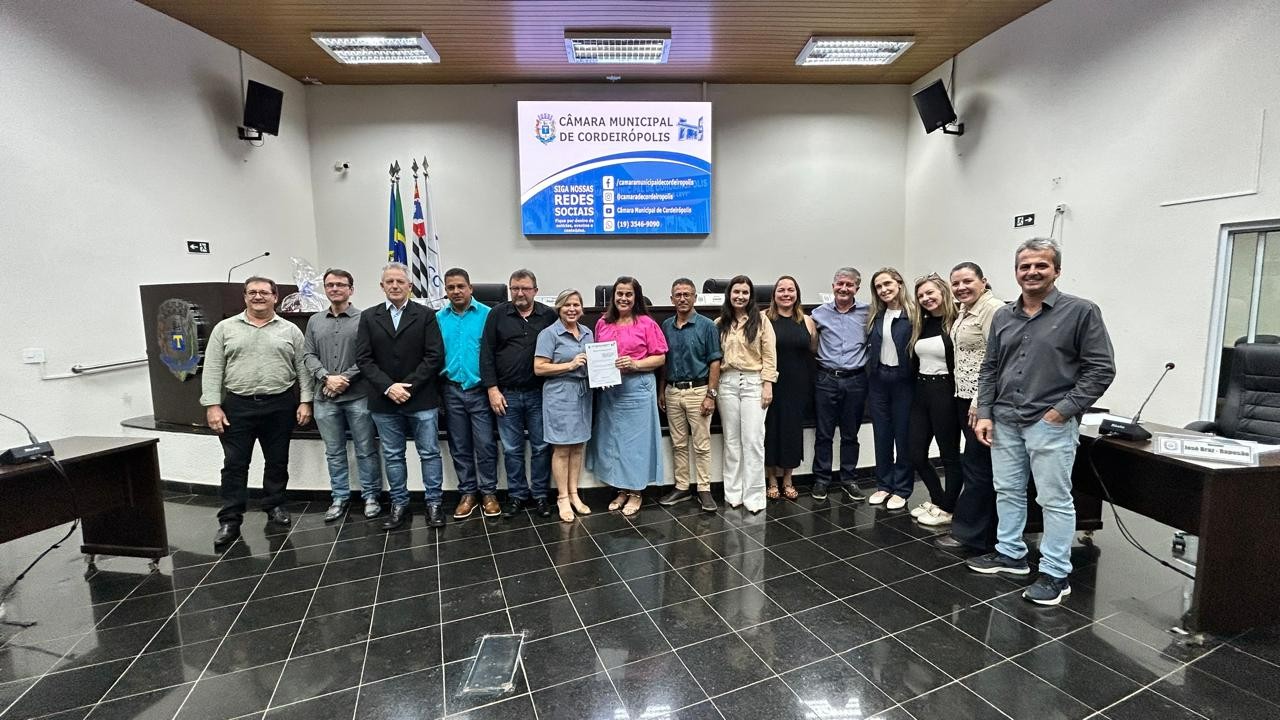 Imagem da notícia: Centro de Educação Infantil em Cordeirópolis Recebe Nome do Professor Bento Avelino Lordello