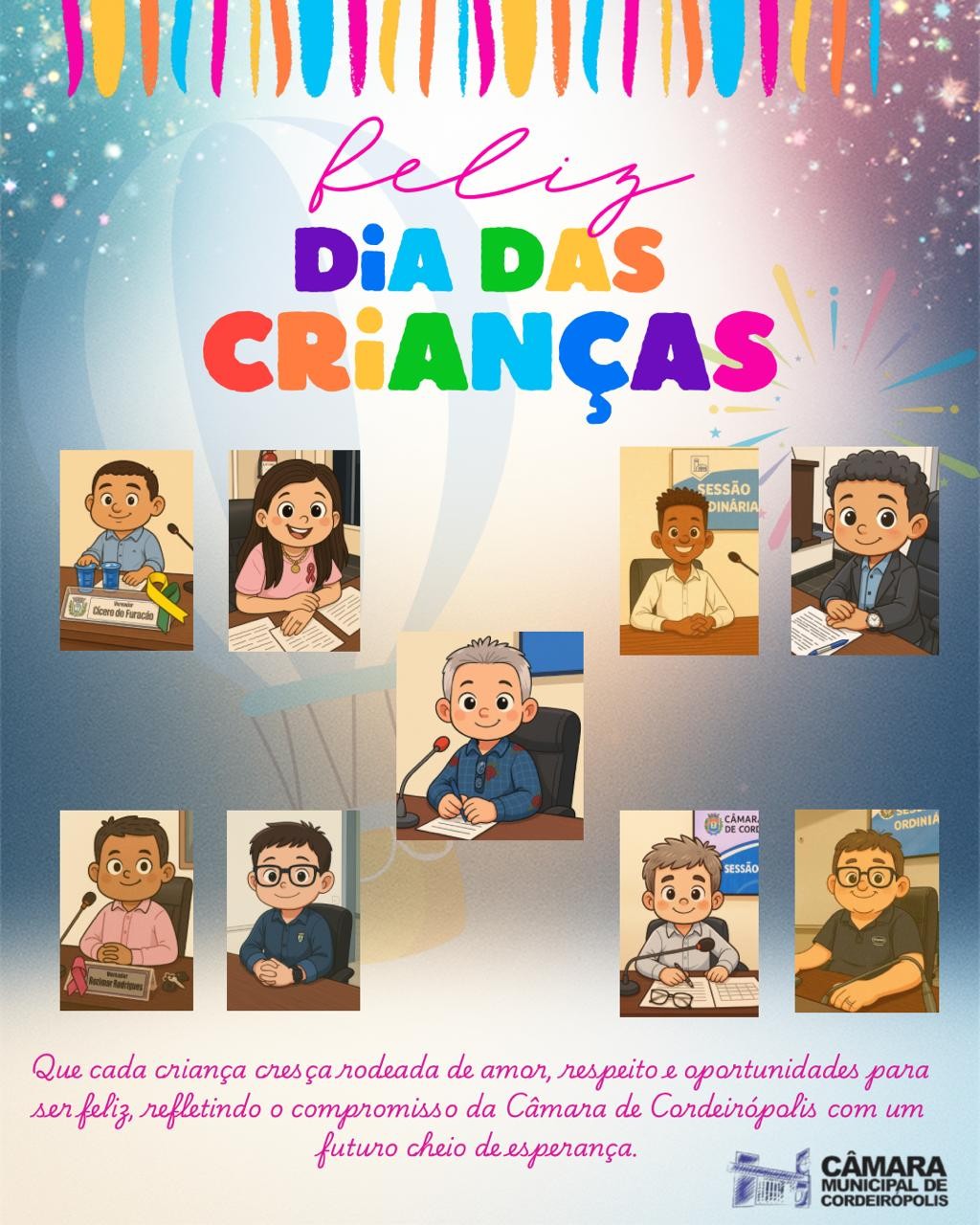 Imagem da notícia: Hoje é dia de celebrar quem enche o mundo de sorrisos e sonhos! 