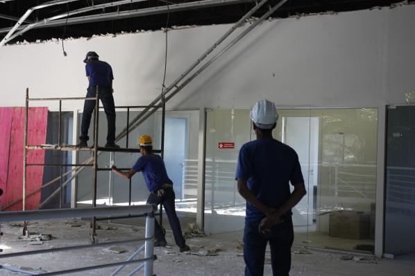 Imagem da notícia: Obras para reforma do prédio têm início