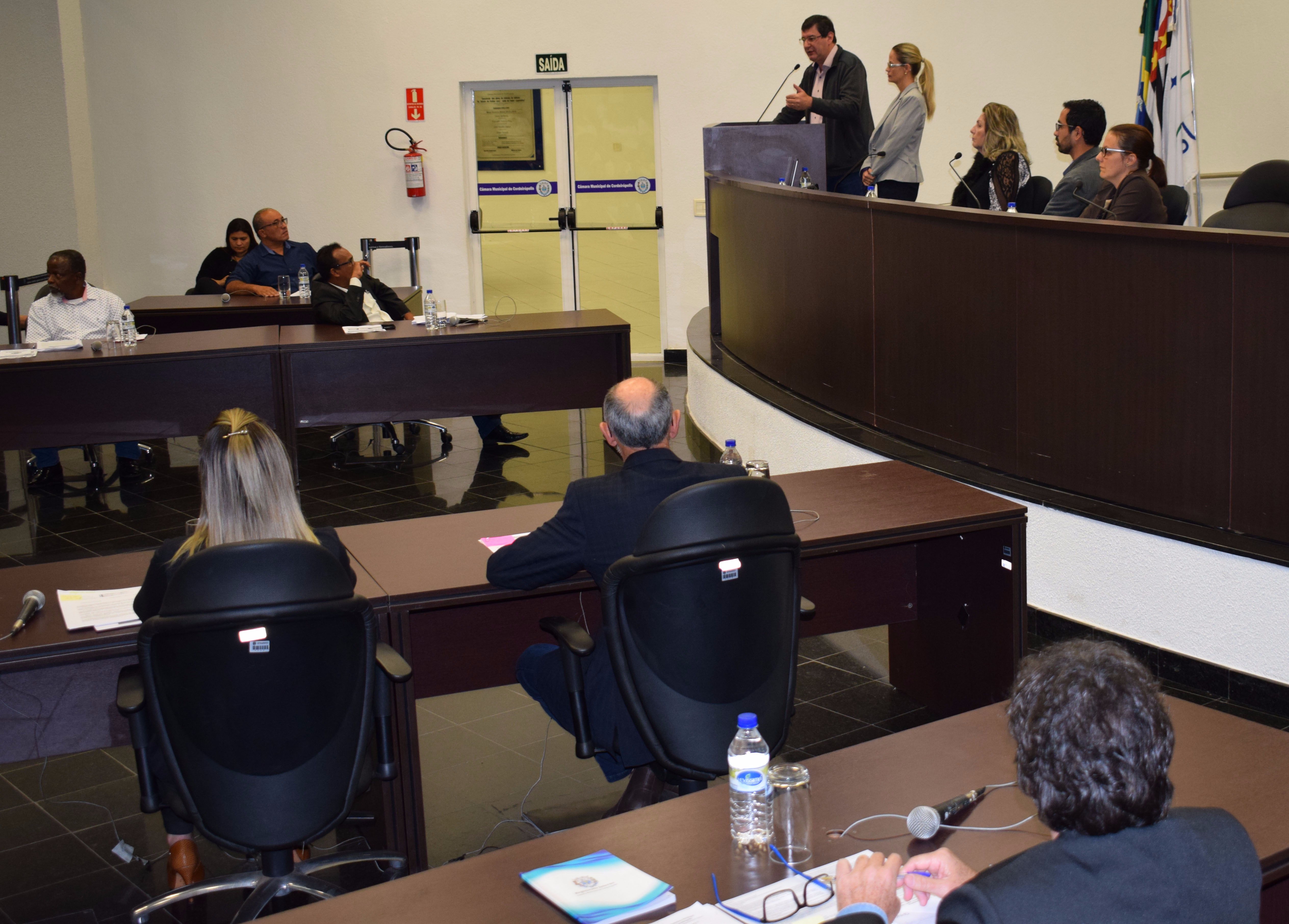 Imagem da notícia:  Indicações são apresentadas durante a 20ª Sessão