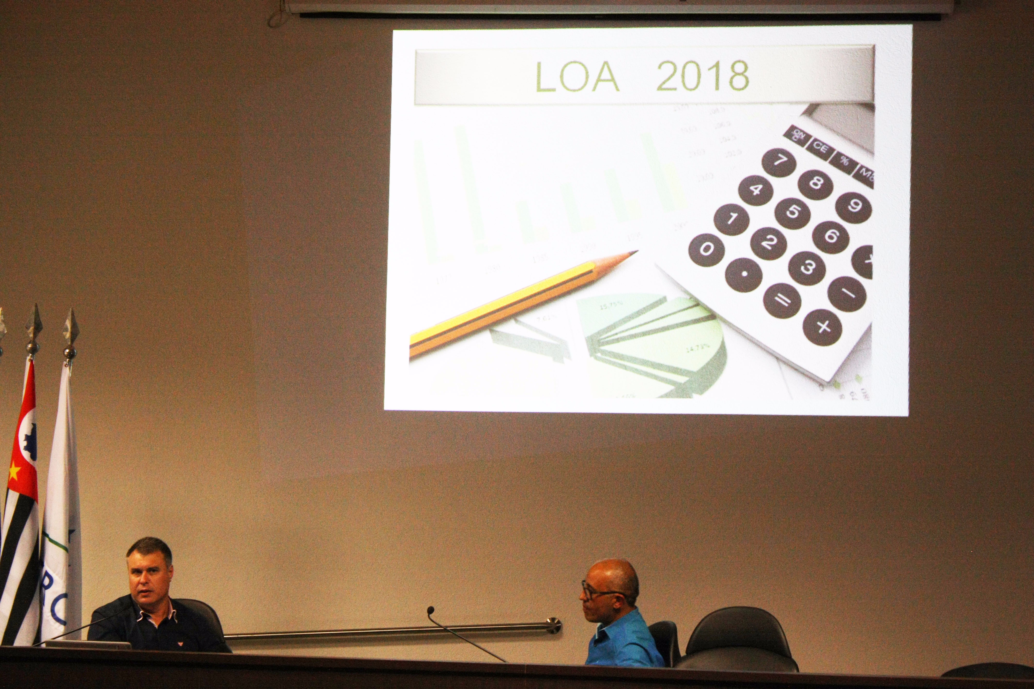 Imagem da notícia: Câmara realiza Audiência Pública para discutir LOA 2018