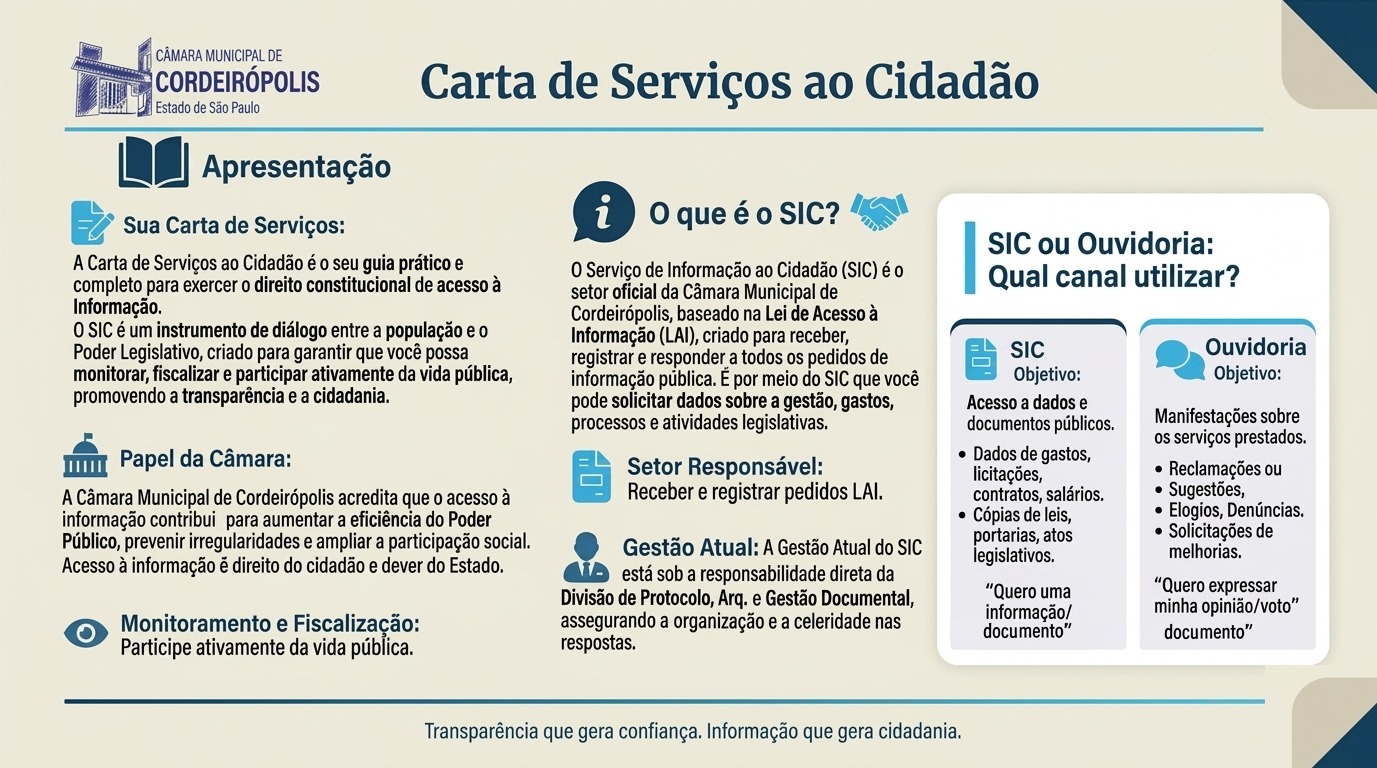Carta de Serviços - página 1